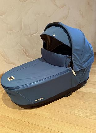 Люлька cybex priam 4.0 mountain blue