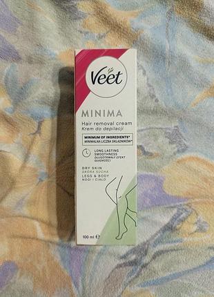 Крем для депиляции vet minima