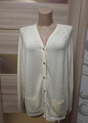 Вовняний кардиган ewm (the edinburgh woollen mill