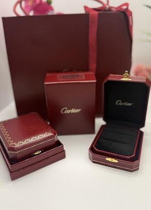 Коробка cartier для весільних обручок для каблучки