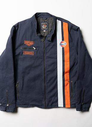 Grandprix originals gulf roadmaster cotton jacket navy [jmh017392]