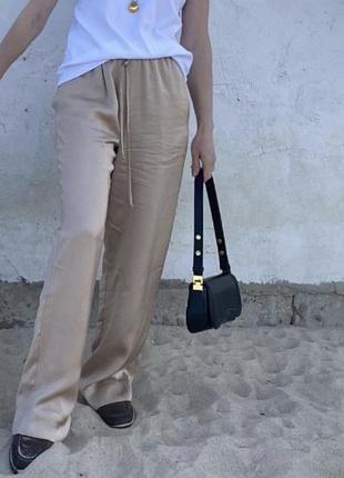 Атласні штани zara