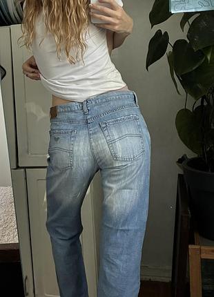 Джинси armani jeans 00s washed y2k