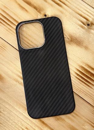 Чохол для iphone 16 pro proove carbon slim with magnetic ring black