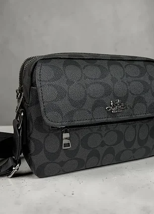Чоловіча сумка барсетка стиль coach, сумка на плече коач 1967