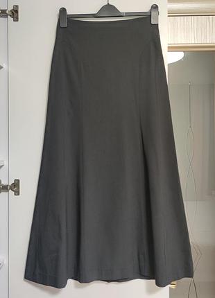 Черная юбка макси а-силуэта от бренда h&amp;m.🖤🖤