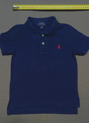Плечи 25 см ralph lauren size 3/3т 100/56 синее поло с длинным рукавом 
100% cotton