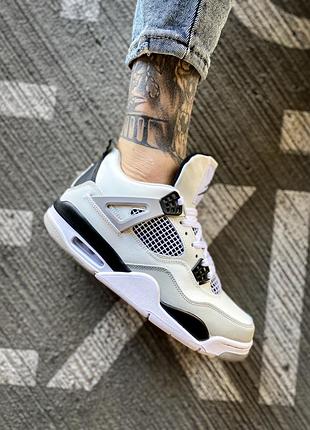 Nike air jordan 4 retro "military black"