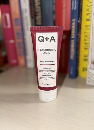 Зволожувальний крем з гіалуроновою кислотою q+a hyaluronic acid daily moisturiser