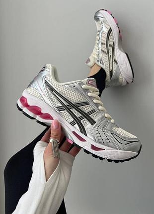 Asics gel-kayano 14 white pink