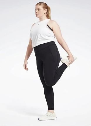 Легінси reebok lux leggings чорний