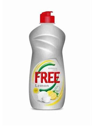 Гель для мытья посуды 500мл lemon тм free