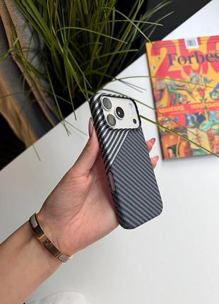 Чохол iphone carbon grey white арт ch00024