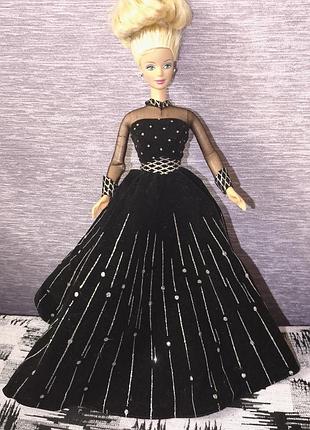 Коллекционная кукла 1998 happy holidays barbie от компании mattel