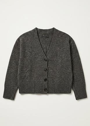 Об'ємний в'язаний кардиган asos