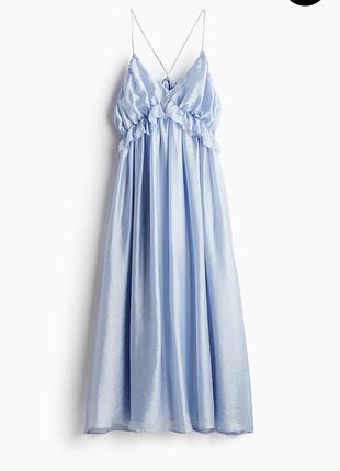 Блакитна сукня h&m розмір l