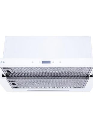 Витяжка телескопічна weilor pts 6265 wh 1300 led strip