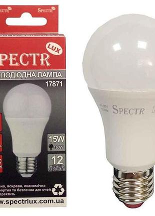 Лампа светодиодная 15w e27 4000k a60 1350lm c-a60-15274 (17871) тм spectr lux