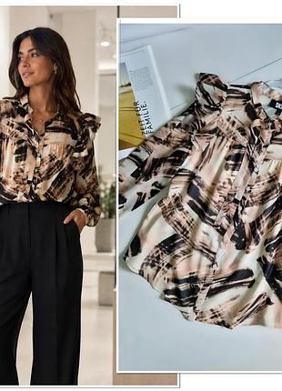 Dkny брендовая блуза р.м