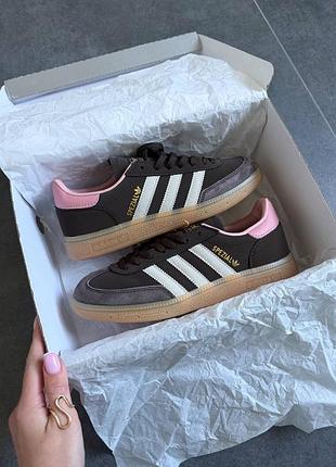 Adidas spezial brown pink