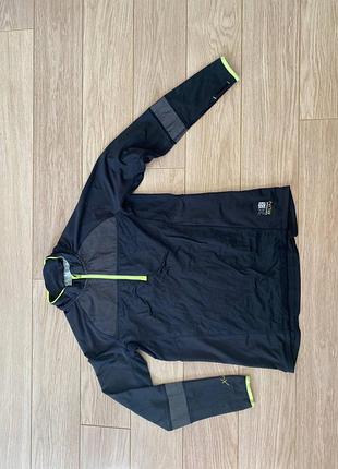 Чорна бігова кофта karrimor run x-lite