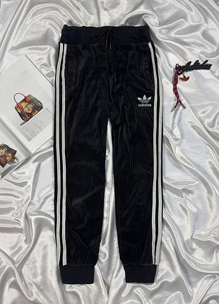 Штани велюрові adidas