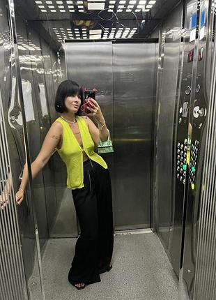 Брюки свободные zara