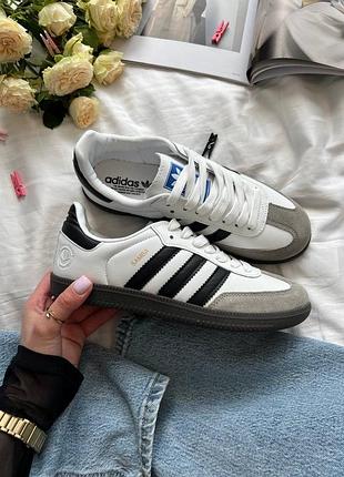 Adidas samba white black