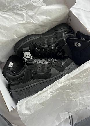 Adidas forum x bad bunny black