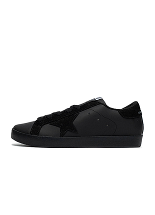 Чоловічі кросівки golden goose superstar mat black