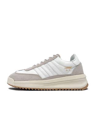 Женские кроссовки adidas sl 72rtn beige white