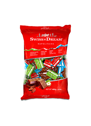 Набір міні-шоколаду swissdream napolitains classic, 400 г