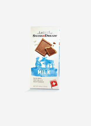 Молочний шоколад swissdream, 100 г, швейцарія