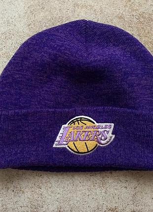 Шапка los angeles lakers mitchell & ness(usa)47 brand nike adidas puma reebok mizuno new balance under armour columbia salomon napapigri nba nhl cat