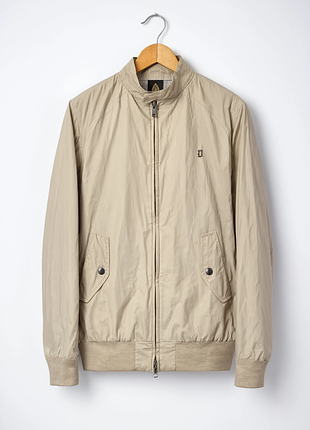 Бежевая куртка харингтон harrington dondup