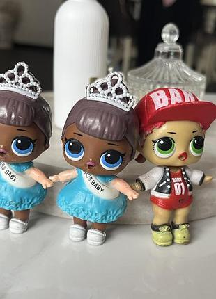 Оригінальні ляльки лол сюрприз / lol surprise mga (miss baby та m.c. swag)