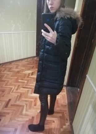 Длинная зимняя куртка пуховик бренда incity торг4 фото