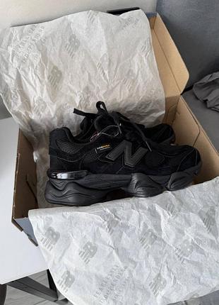 New balance 9060 cordura full black