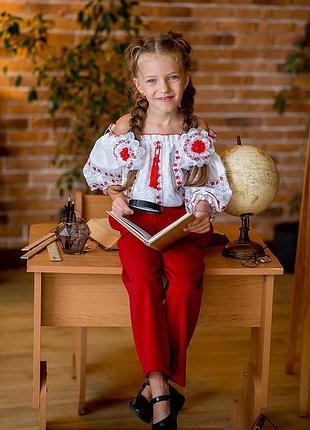 Вишиванка брюки костюм р. 122