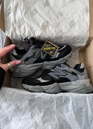 New balance 9060 cordura black grey