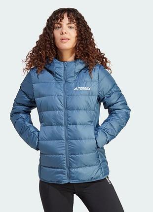 Женский микропуховик adidas tereex multi blue оригинал.