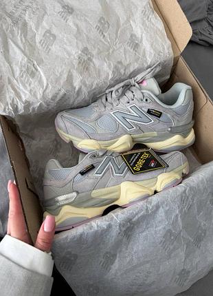 New balance 9060 cordura grey pink