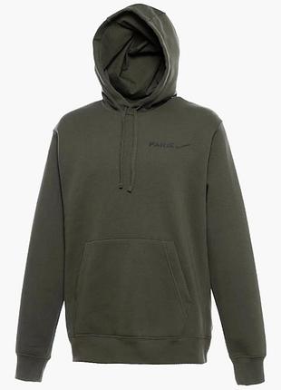 Кофта мужская nike psg club olive (hm2888-325) hm2888-325 xl