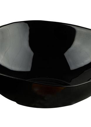Black, square, салатник v-165sbl, vittora 165 мм