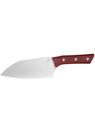 Нож кухонный microtech santoku knife stonewash g-10 merlot