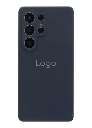 Чохол liquid silicone (aa) full camera для samsung galaxy s26 ultra 5g (s948) 08.dark blue
