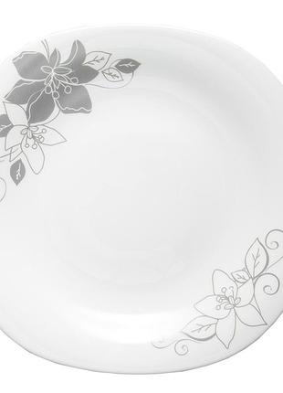 Тендітна лілія square тарілка супова v-230stl, vittora 230 мм