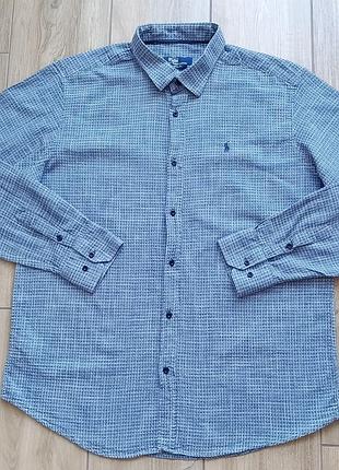 Чоловіча сорочка на довгий рукав фірми polo ralph lauren.