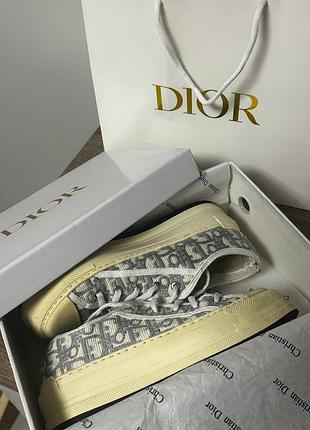Кеди dior  з принтом  38 розмір