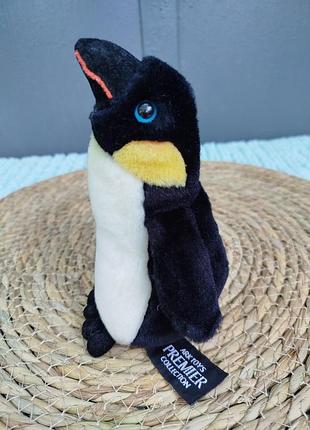 Реалістична м'яка іграшка імператорський пінгвін ark toys premier collection